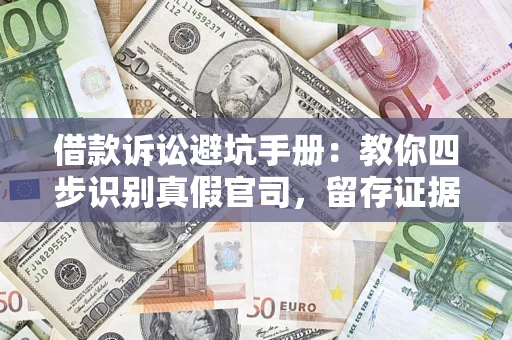 北京借款诉讼避坑手册：教你四步识别真假官司，留存证据不踩雷