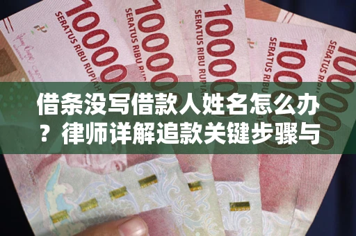北京借条没写借款人姓名怎么办？律师详解追款关键步骤与证据链构建