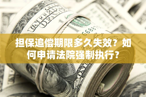 北京担保追偿期限多久失效？如何申请法院强制执行？